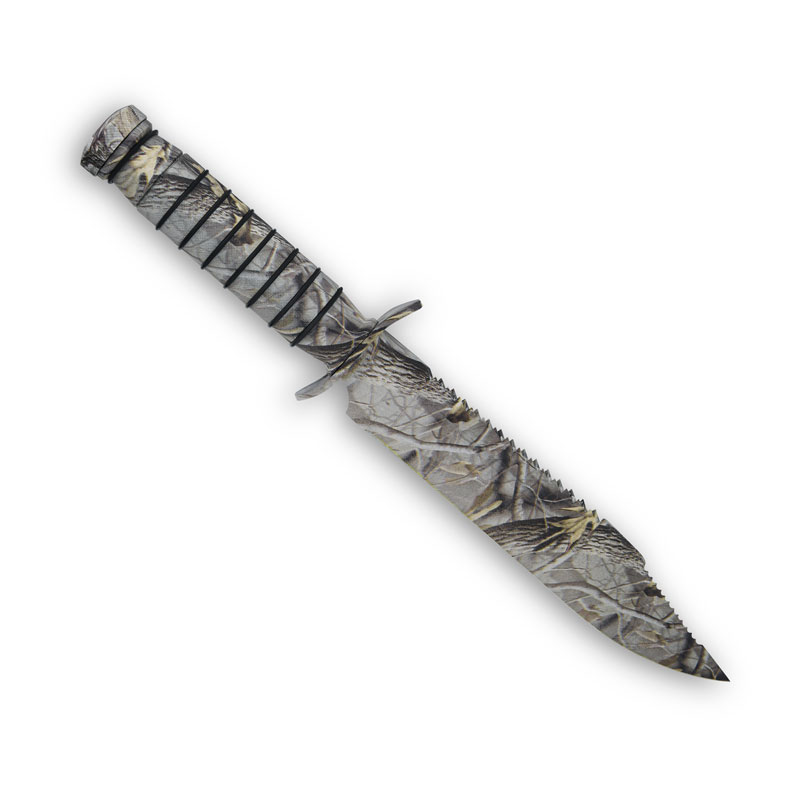 Camo Survival Knife